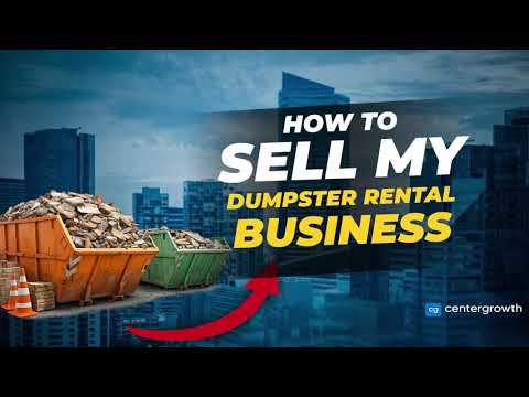sell my dumpster rental business video