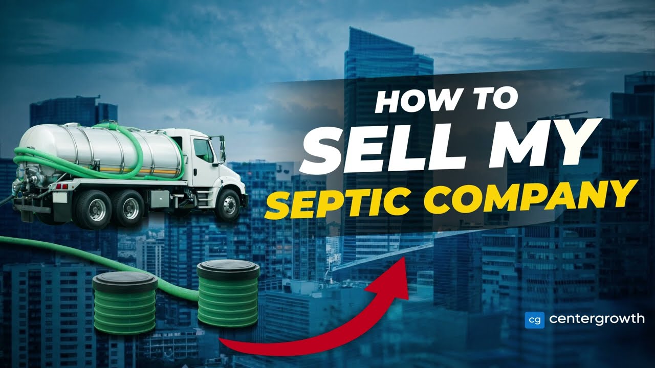 sell my septic company video